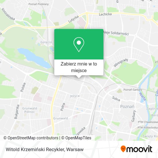 Mapa Witold Krzemiński Recykler