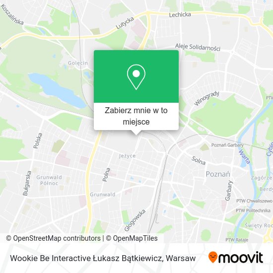 Mapa Wookie Be Interactive Łukasz Bątkiewicz