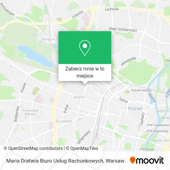 Mapa Maria Dratwia Biuro Usług Rachunkowych