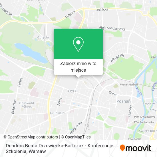 Mapa Dendros Beata Drzewiecka-Bartczak - Konferencje i Szkolenia