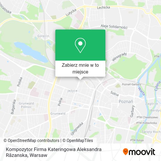 Mapa Kompozytor Firma Kateringowa Aleksandra Rãzanska