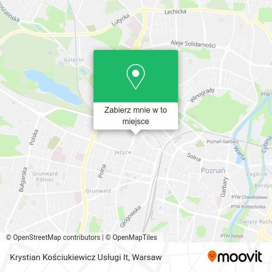 Mapa Krystian Kościukiewicz Usługi It