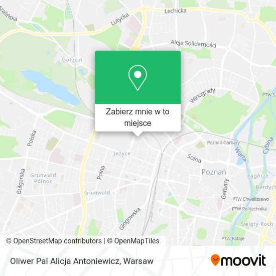 Mapa Oliwer Pal Alicja Antoniewicz