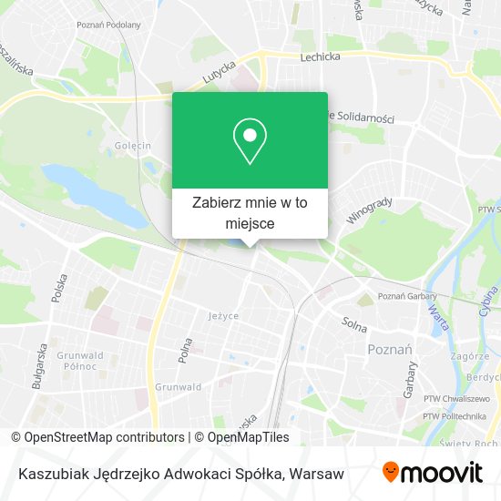 Mapa Kaszubiak Jędrzejko Adwokaci Spółka