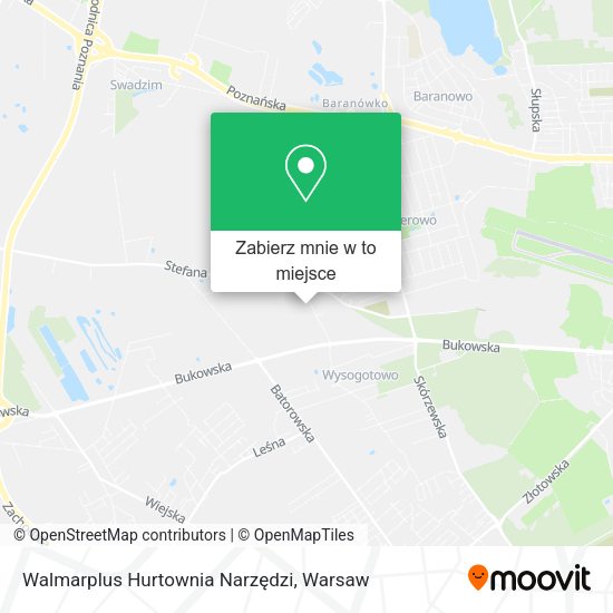 Mapa Walmarplus Hurtownia Narzędzi