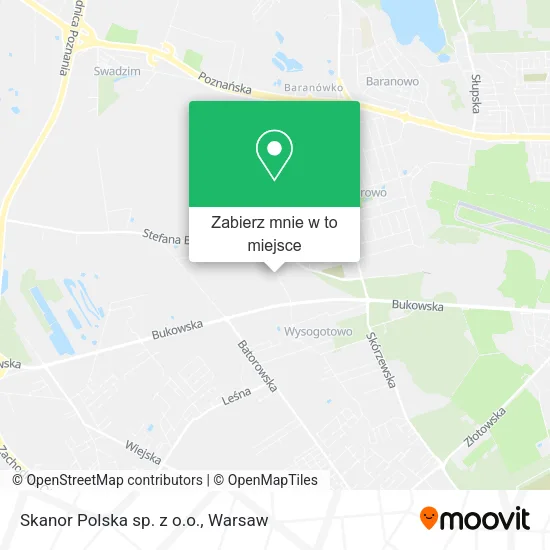 Mapa Skanor Polska sp. z o.o.