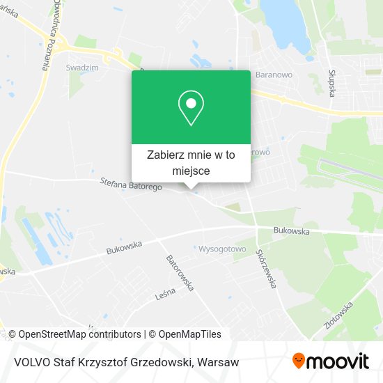 Mapa VOLVO Staf Krzysztof Grzedowski