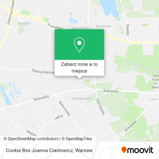 Mapa Cookie Box Joanna Ciastowicz