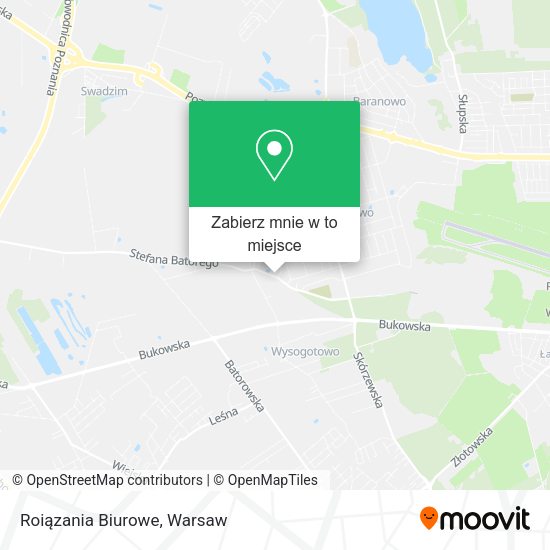 Mapa Roiązania Biurowe