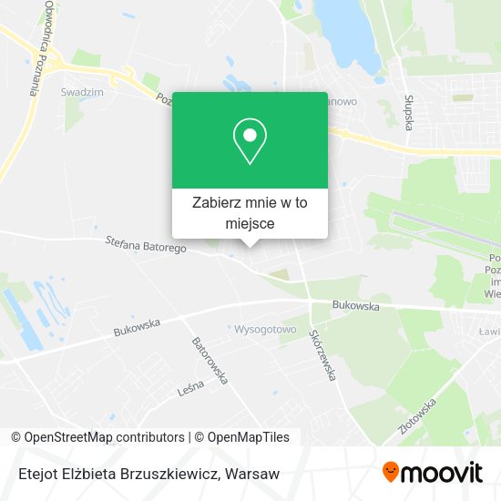 Mapa Etejot Elżbieta Brzuszkiewicz