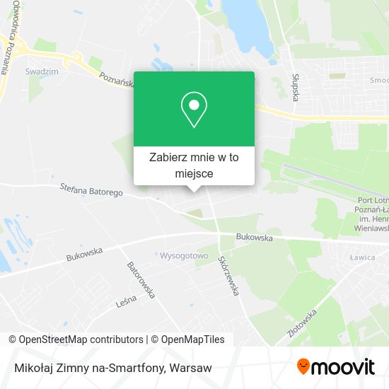 Mapa Mikołaj Zimny na-Smartfony