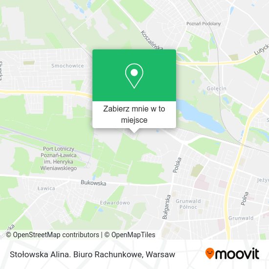 Mapa Stołowska Alina. Biuro Rachunkowe