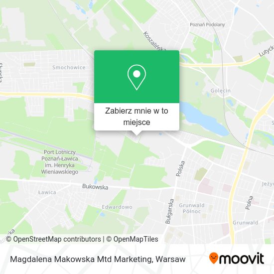 Mapa Magdalena Makowska Mtd Marketing