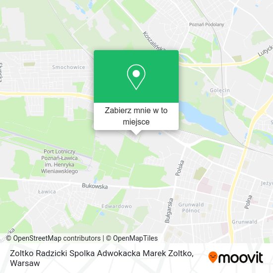 Mapa Zoltko Radzicki Spolka Adwokacka Marek Zoltko