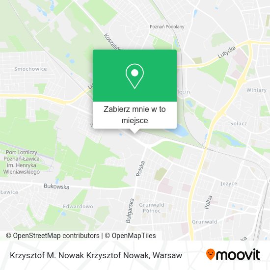 Mapa Krzysztof M. Nowak Krzysztof Nowak