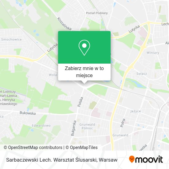 Mapa Sarbaczewski Lech. Warsztat Ślusarski