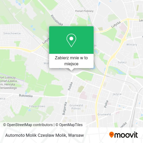 Mapa Automoto Molik Czesław Molik