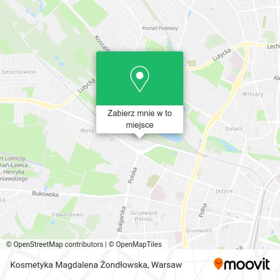 Mapa Kosmetyka Magdalena Żondłowska