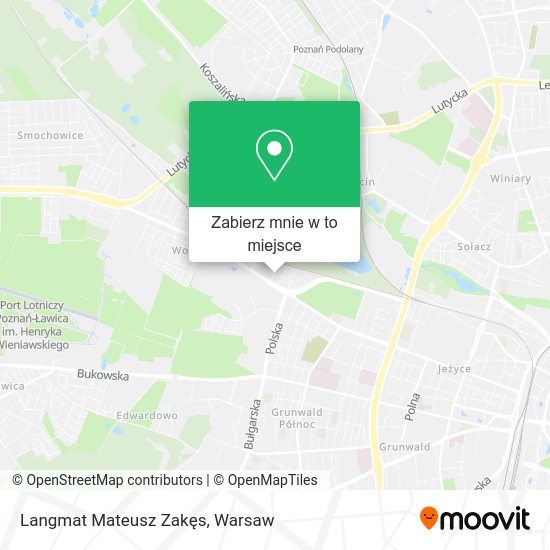 Mapa Langmat Mateusz Zakęs