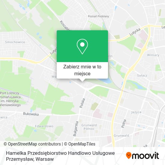 Mapa Hamelka Przedsiębiorstwo Handlowo Usługowe Przemysław