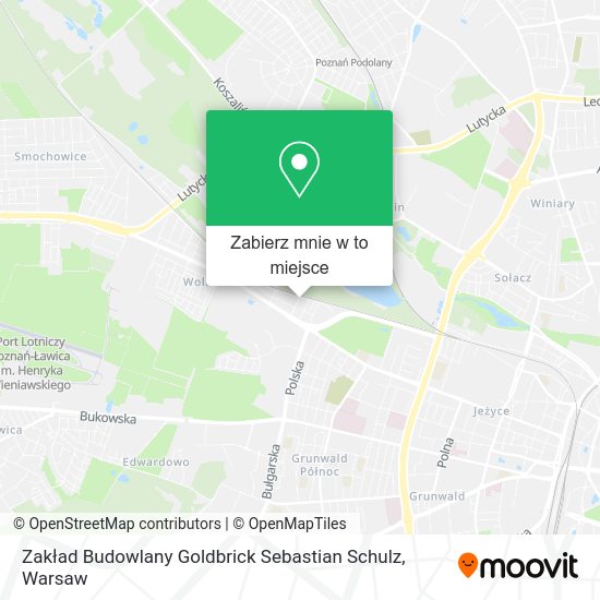 Mapa Zakład Budowlany Goldbrick Sebastian Schulz