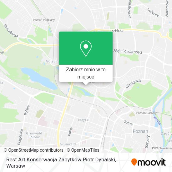 Mapa Rest Art Konserwacja Zabytków Piotr Dybalski