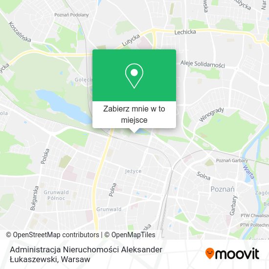 Mapa Administracja Nieruchomości Aleksander Łukaszewski