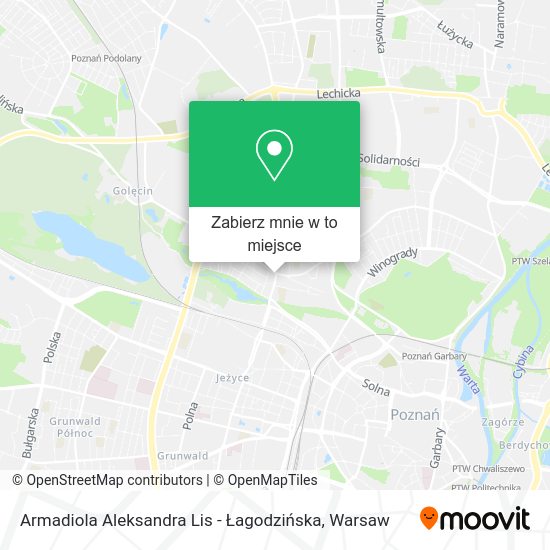 Mapa Armadiola Aleksandra Lis - Łagodzińska