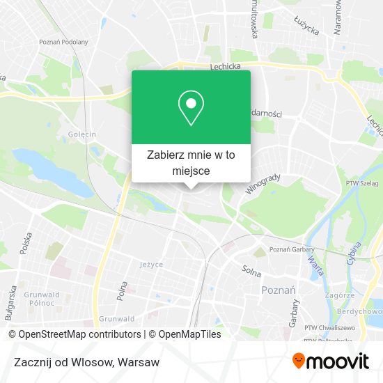 Mapa Zacznij od Wlosow