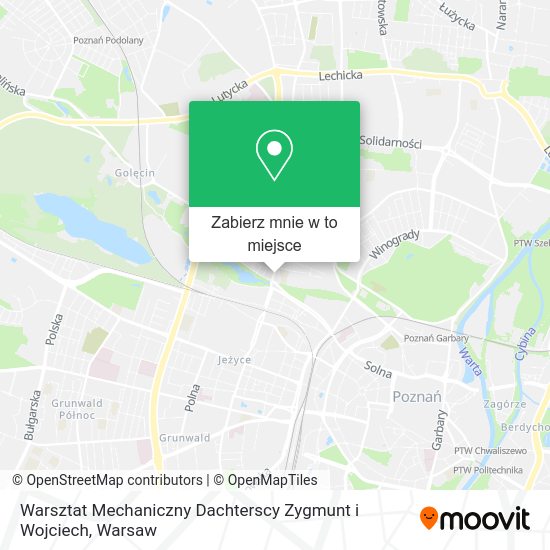 Mapa Warsztat Mechaniczny Dachterscy Zygmunt i Wojciech