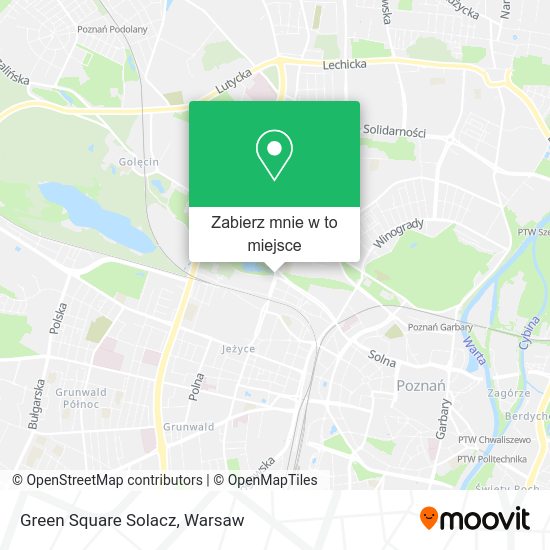 Mapa Green Square Solacz