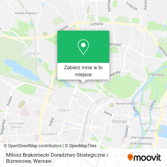 Mapa Miłosz Brakoniecki Doradztwo Strategiczne i Biznesowe