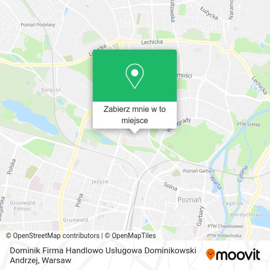 Mapa Dominik Firma Handlowo Usługowa Dominikowski Andrzej