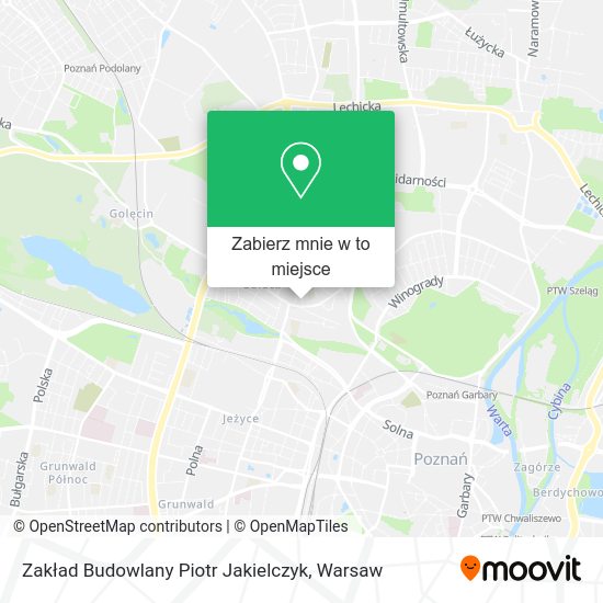 Mapa Zakład Budowlany Piotr Jakielczyk