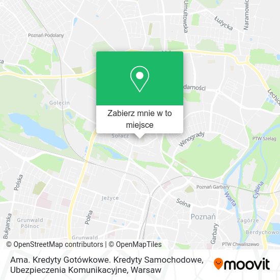 Mapa Ama. Kredyty Gotówkowe. Kredyty Samochodowe, Ubezpieczenia Komunikacyjne