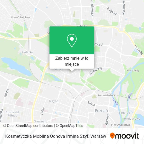 Mapa Kosmetyczka Mobilna Odnova Irmina Szyf