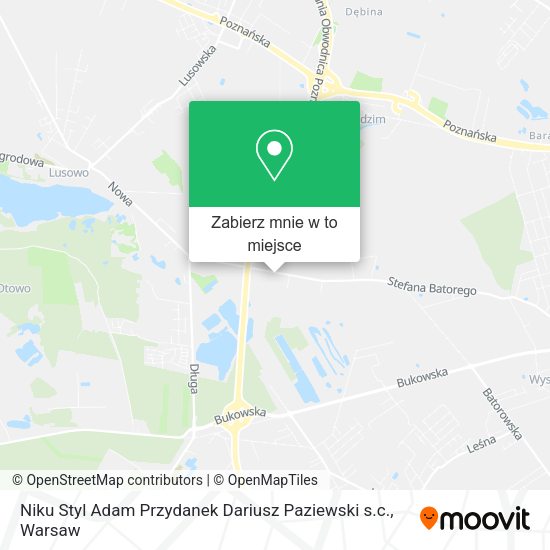 Mapa Niku Styl Adam Przydanek Dariusz Paziewski s.c.