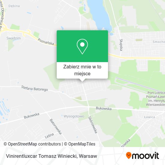 Mapa Vinirentluxcar Tomasz Winiecki