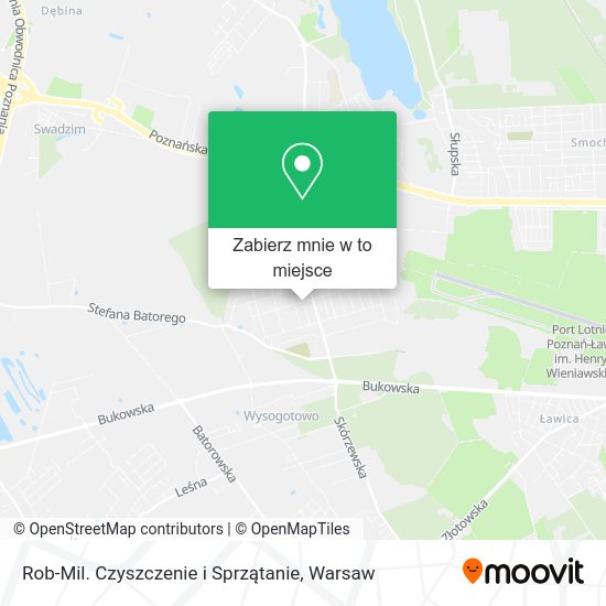 Mapa Rob-Mil. Czyszczenie i Sprzątanie