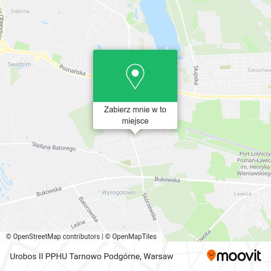 Mapa Urobos II PPHU Tarnowo Podgórne