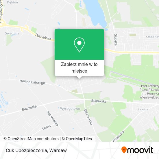 Mapa Cuk Ubezpieczenia