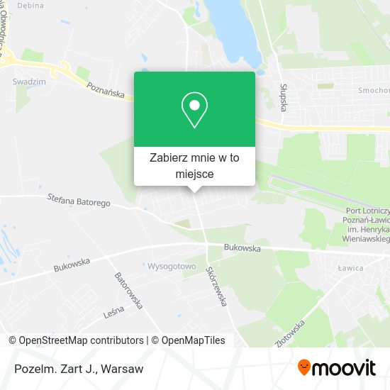 Mapa Pozelm. Zart J.