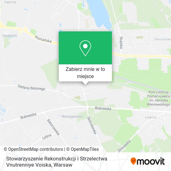 Mapa Stowarzyszenie Rekonstrukcji i Strzelectwa Vnutrenniye Voiska