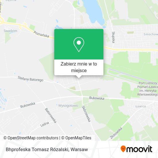 Mapa Bhprofeska Tomasz Rózalski