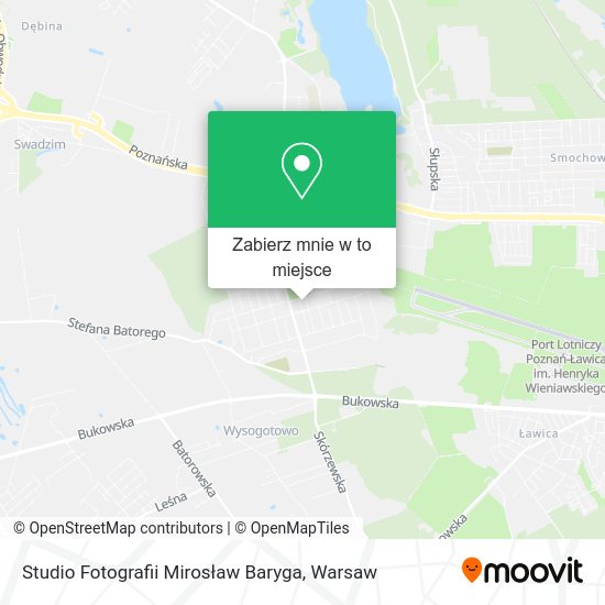 Mapa Studio Fotografii Mirosław Baryga