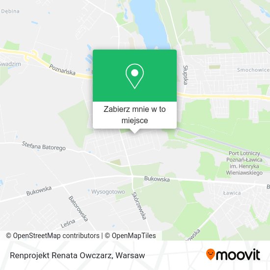 Mapa Renprojekt Renata Owczarz