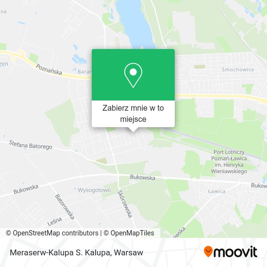 Mapa Meraserw-Kalupa S. Kalupa