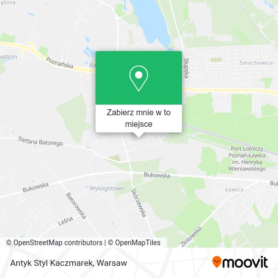 Mapa Antyk Styl Kaczmarek