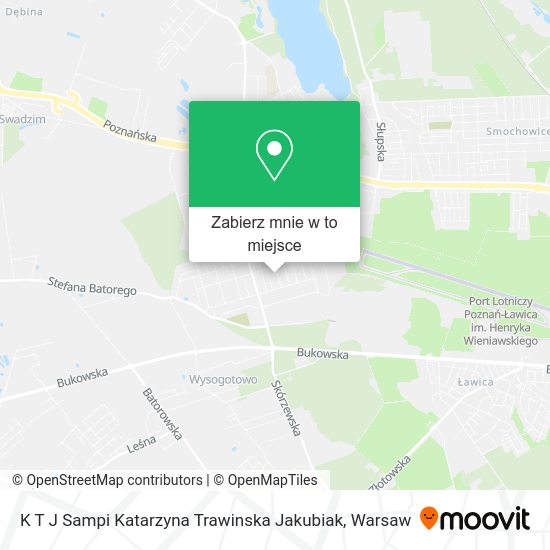 Mapa K T J Sampi Katarzyna Trawinska Jakubiak