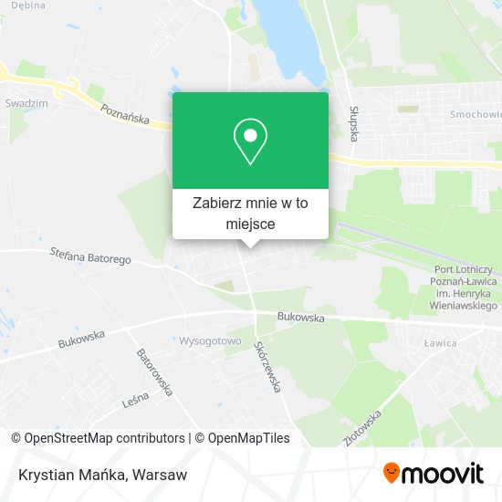 Mapa Krystian Mańka